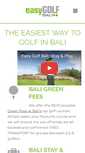 Mobile Screenshot of easygolfbali.com